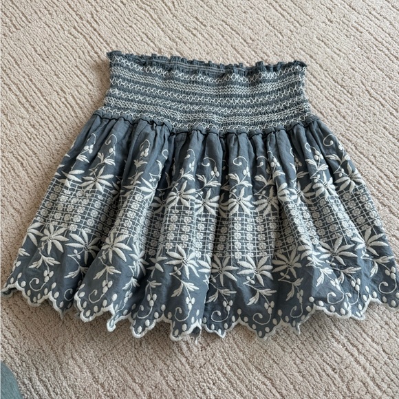 Loveshackfancy embroidered skirt - Picture 2 of 4